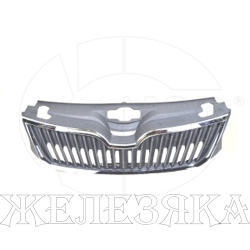 Решетка радиатора SKODA Rapid 12> NSP